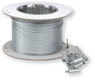 Kit bobine 100 mètres Ø 2,5 et 50 attache câble gros modèle (par 1)