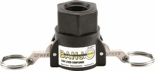 Pièces agricoles - Pièce Pulvérisateur - Camlock 1/2" fem. x 1/2" NPT fem. Banjo