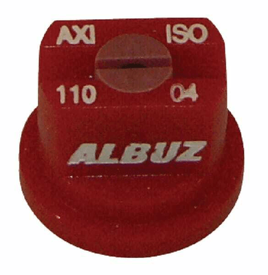 Pièces agricoles - Pièce Pulvérisateur - Buse à jet plat APE 110° 4 rouge céramique Albuz