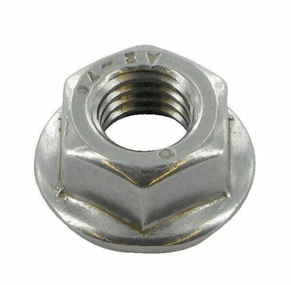 Pièces agricoles - Fasteners - Écrou hexagonal à embase DIN6923 M8x1.25 Ac