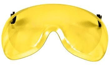 Vêtements et protections - Equipement - 3M™ SecureFit™ Visière courte X5, Polycarbonate, AS/AF, Jaune