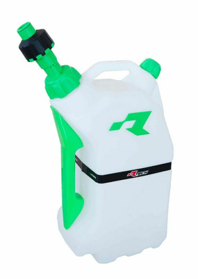Pièces Quad & Motos - Transport - Garage - Paddock - Bidon d'essence RACETECH remplissage rapide 15L translucide/vert