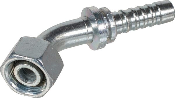 Pièces agricoles - Hydraulique - Racc. à sertir 45 DN13-M22x1,5