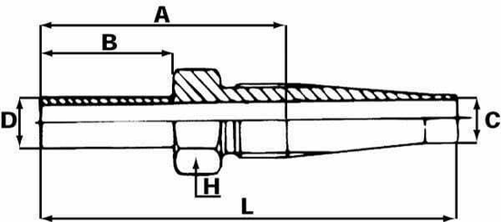 Pièces agricoles - Hydraulique - Raccord à visser DN06-8L