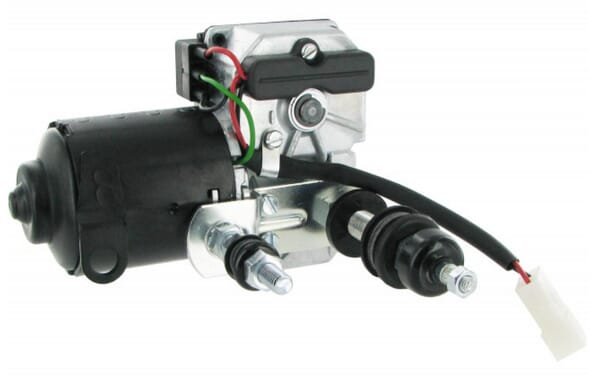 Pièces agricoles - Pièce divers - Moteur d'essuie-glace 12V 110° Ø8mm avec interrupteur