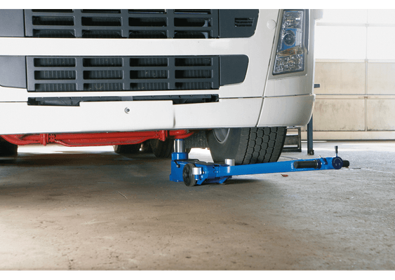 Outils - Outils divers - Cric hydropneumatique universel à 2 étages pour bus et camion 25/10T