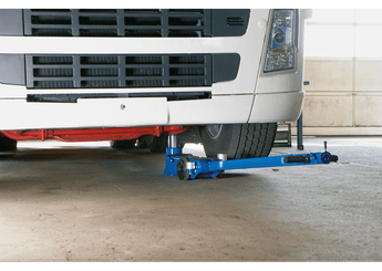 Outils - Outils divers - Cric hydropneumatique universel à 2 étages pour bus et camion 25/10T