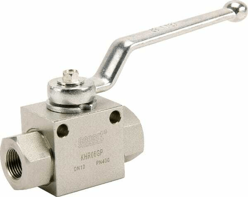 Pièces agricoles - Hydraulique - Vanne à bille 2/2 - 3/8" BSP