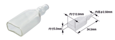 Manchon isolant pour cosse électrique femelle double TOURMAX