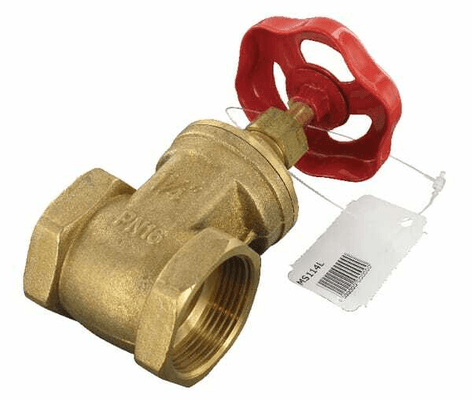 Pièces agricoles - Hydraulique - Vanne guillotine BSP 1 1/4" fem/fem