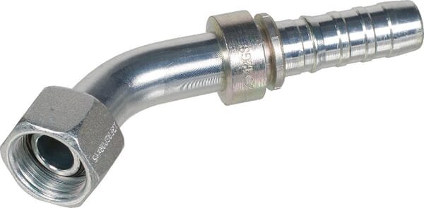 Pièces agricoles - Hydraulique - Racc. à sertir 45° DN20-3/4 BSP