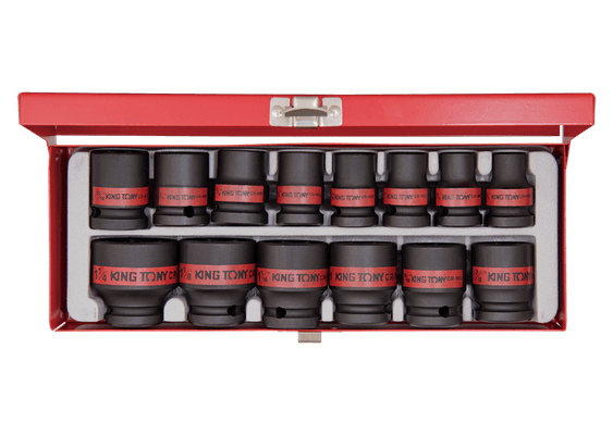 Outils - Outils divers - Coffret de douilles à choc 1/2" 14 pièces SAE