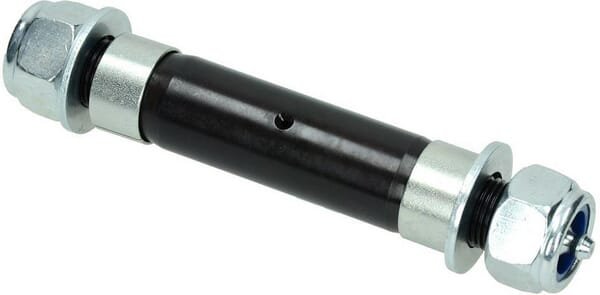 Pièces agricoles - TP pièce adaptable - Axe Extenderbolt Ø25x95mm bague Ø25mm canal de graissage