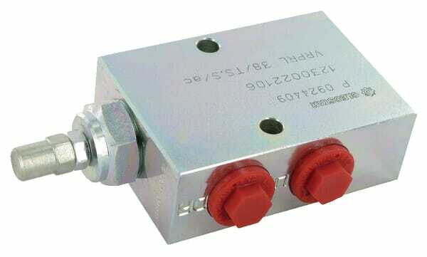 Pièces agricoles - Hydraulique - Clapet de régulation de pression en acier