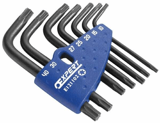 Outils - Outils divers - Jeu 7 clés mâles Resistorx®