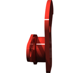 Pièces agricoles - Pièce divers - levier pivotant peint à gauche