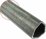 Tube profilé triangulaire Ø ext: 54x4mm L: 1mVapormatic