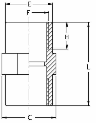 Pièces agricoles - Pièce Pulvérisateur - Raccord à vis 2" F/F