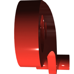 Pièces agricoles - Pièce divers - levier de commande soudé -peint. -