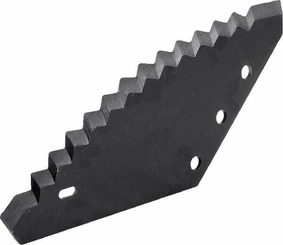 Pièces agricoles - Fenaison & élevage - Lame de distributrice 528x274x6mm Ø 19.5mm