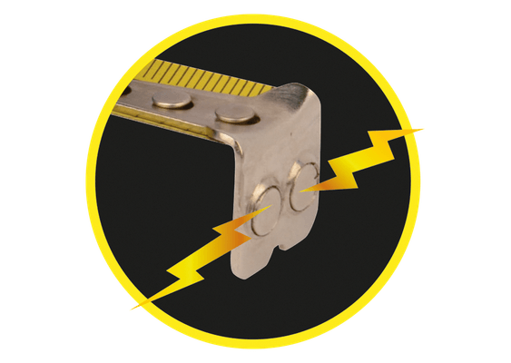 Outils - Outils divers - Mètre ruban 2M x 16mm à embout magnétique