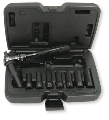 Outils - Outils divers - KIT VIBROSHOK 3/8" 8 PCES