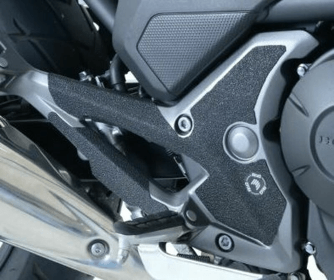 Pièces Quad & Motos - Equipement véhicule - Adhésif anti-frottement R&G RACING platines repose-pieds noir 4 pièces Honda NC700S/700X/750S/750X