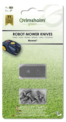 Pièces agricoles - Jardin et forêt pièce adaptable - Lame robot Mowox x 9pcs