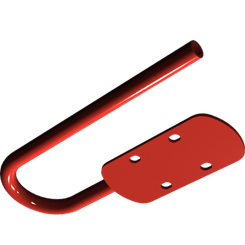 Pièces agricoles - Pièce divers - Support de gauche -peint-