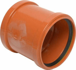 Pièces agricoles - Hydraulique - Manchon long PVC 110 mm