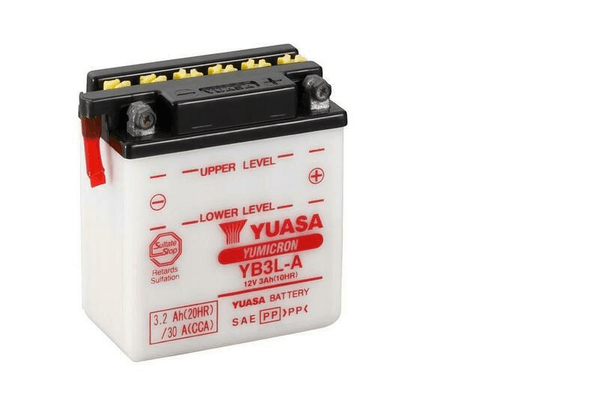 Pièces Quad & Motos - Electrique - Batterie YUASA conventionnelle sans pack acide - YB3L-A