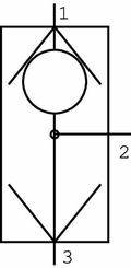 Pièces agricoles - Hydraulique - T-Sélecteur de circuit 12L