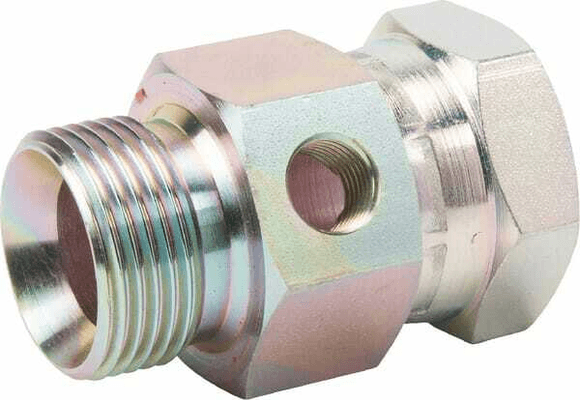 Pièces agricoles - Hydraulique - Adaptateur M/W 1"+raccord 1/4"BSP