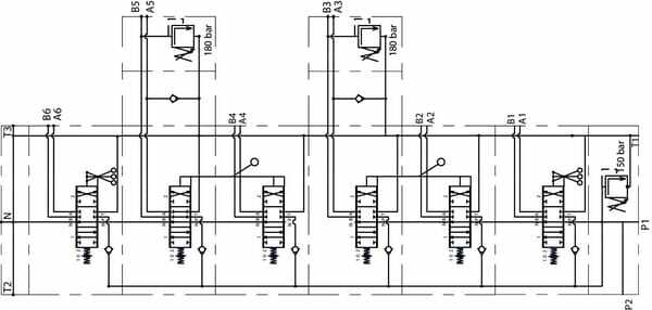 Pièces agricoles - Hydraulique - Vanne sections 6 sections