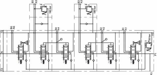 Pièces agricoles - Hydraulique - Vanne sections 6 sections