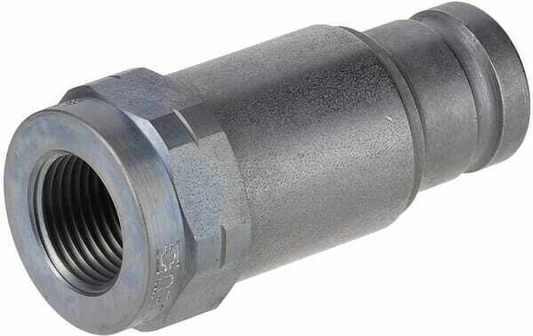 Pièces agricoles - Hydraulique - Coupleur face plane mâle 3/8 - 3/8 BSP