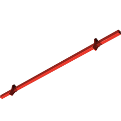 Pièces agricoles - Pièce divers - BARRE DE DECROTTOIR 3.00m -peint-