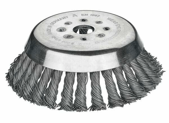 Pièces agricoles - Jardin et forêt pièce adaptable - Brosse métallique ø180x20 mm