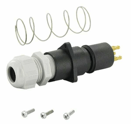 Pièces agricoles - Hydraulique - Connecteur elec. 3-