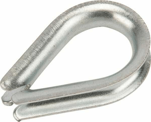 Pièces agricoles - Fasteners - Cosse-coeur zingué 6 mm