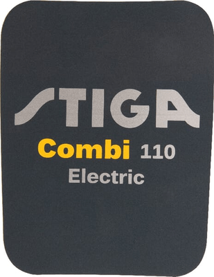 Pièces agricoles - Jardin et forêt pièce origine - Décalcomanie "Stiga Combi 110 EL"