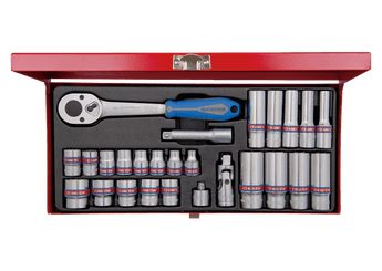 Outils - Outils divers - Coffret 3/8" 12 pans 26 pièces