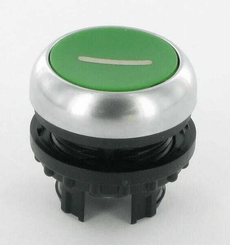 Pièces agricoles - Electricité - Bouton-poussoir vert à accr. 1