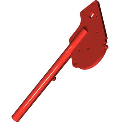 Pièces agricoles - Pièce divers - système d’éclairage soudé -peint-