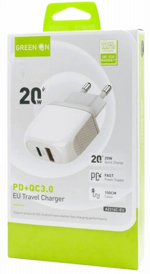 Pièces agricoles - Eclairage - Double chargeur 230V USB+USB-C
