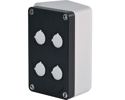 Pièces agricoles - Electricité - Boîtier bout., 85x140x85, 4or.