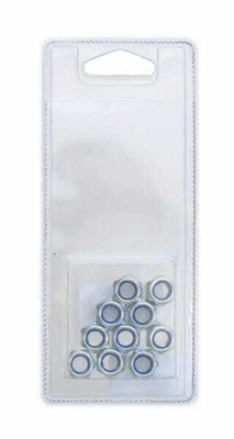 Pièces agricoles - Fasteners - Ecrou autobloquant M8 x 1,25 (10)