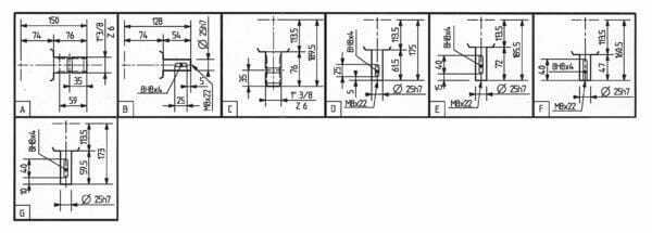 Pièces agricoles - Transmission - Boîtier L-25A 1:2,78