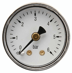 Pièces agricoles - Hydraulique - Manomètre Ø40 0-6bar ?" ar.