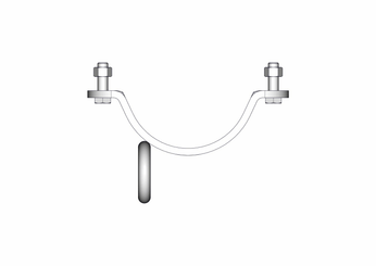 Materiels - Accessoires 0Kg-5Kg - DEMI BRIDE RONDE STANDARD SIMPLE SV D.140MM
